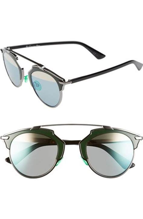 dior 57mm brow bar sunglasses|Dior Brow Bar Sunglasses Technologic RHL86 Gold/Matte Black .